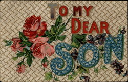 To My Dear Son Postcard