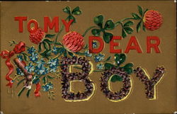 To my dear Boy Postcard