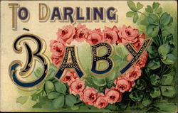 To Darling Baby To My Dear... Postcard Postcard