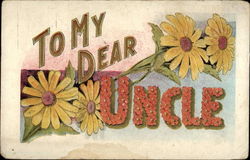 To my dear uncle Postcard