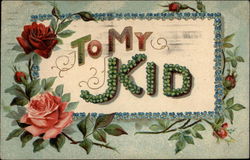 To My Kid Postcard