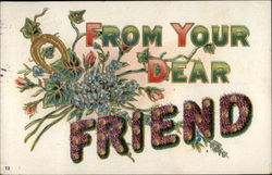 From Your Dear Friend Postcard