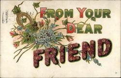 From Your Dear Friend Postcard