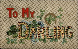 To My Darling Postcard