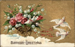 Birthday Greetings Postcard Postcard