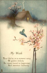 My Wish Greetings Postcard Postcard