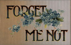 Forget me not Postcard