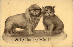 A Fig for the World Postcard