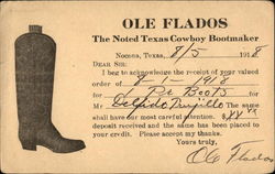 Ole Flados Postcard