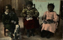 The Kindergarten Children Postcard Postcard