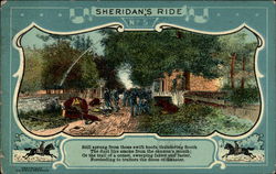 Sheridan's Ride No. 5 Postcard