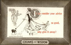 Chunks of Wisdom Postcard