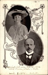 Alice Roosevelt & Nicholas Longworth Political Postcard Postcard