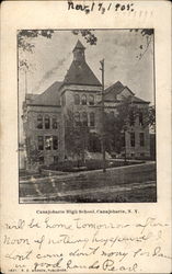 Canajoharie High School Postcard