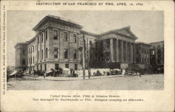 Destruction of San Francisco by Fire, April 18, 1906 California Postcard Postcard