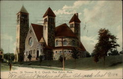 St. Thomas R C Church Postcard