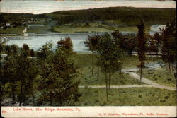 Lake Royer, Blue Ridge Mountains Postcard