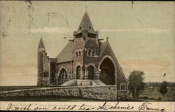 Chapel National Military House Leavenworth, KS Postcard Postcard