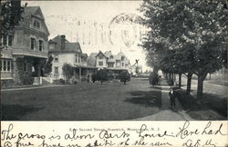 East Second Street, Stanwick, Moorestown, N. J Postcard