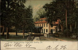 Mineral Springs Park Hotel Reading, PA Postcard Postcard