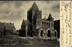 Boston's Trinity Church Postcard