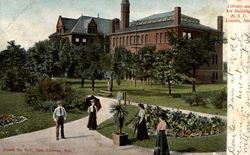 Library and Art Building, N. S. U Lincoln, NE Postcard Postcard