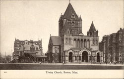 Trinity Church Boston, MA Postcard Postcard