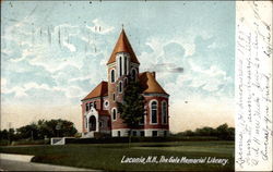 The Gale Memorial Library Postcard