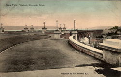 Viaduct, Riverside Drive New York City, NY Postcard Postcard