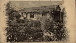 An Adobe Among The Roses Pasadena, CA Postcard Postcard