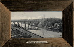 High Bridge and Croton Waterworks Postcard