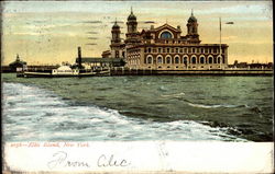 2056 - Ellis Island, New York New York City, NY Postcard Postcard