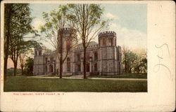 The Library Postcard