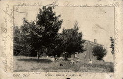 School House, Corning, O Ohio Postcard Postcard