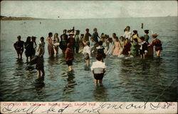 Chicago III, Childrens' Bathing Beach, Lincoln Park Postcard