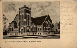 Grace United Evangelical Church naperville, IL Postcard Postcard