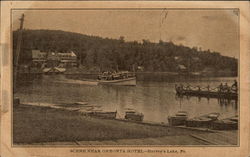 Scene near Onronta Hotel - Harvey's Lake, Pa Harveys Lake, PA Postcard Postcard