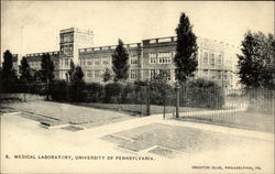 Medical Laboratory, University of Pennsylvania Postcard