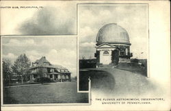 The Flower Astronomical Observatory - University of Pennsylvania Postcard