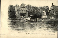 The Boat House, University of Pennsylvania Postcard