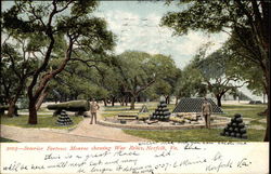 Interior Fortress Norfolk, VA Postcard Postcard