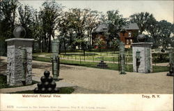 Watervliet Arsenal View Troy, NY Postcard Postcard