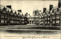 Triangle Dormitories, University of Pennsylvania Philadelphia, PA Postcard Postcard