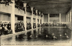 33. Swimming Pool Gymnasium 100 x 30 Ft., University of Pennsylvania Postcard