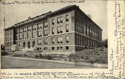 Brockton High School, Brockton, Mass Postcard