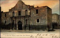 The Alamo, built 1718 San Antonio, TX Postcard Postcard