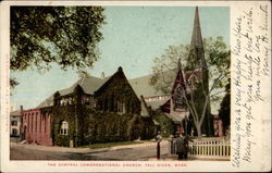 The Central Congregational Church Postcard