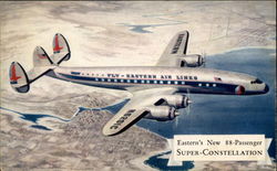 Eastern's new 88 - passenger Super- Constellation Aircraft Postcard Postcard