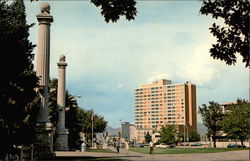 Downtowner Motor Inn Denver, CO Postcard Postcard