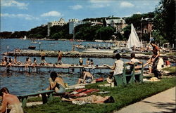 Lake Mendota - Madison, Wisconsin Postcard Postcard